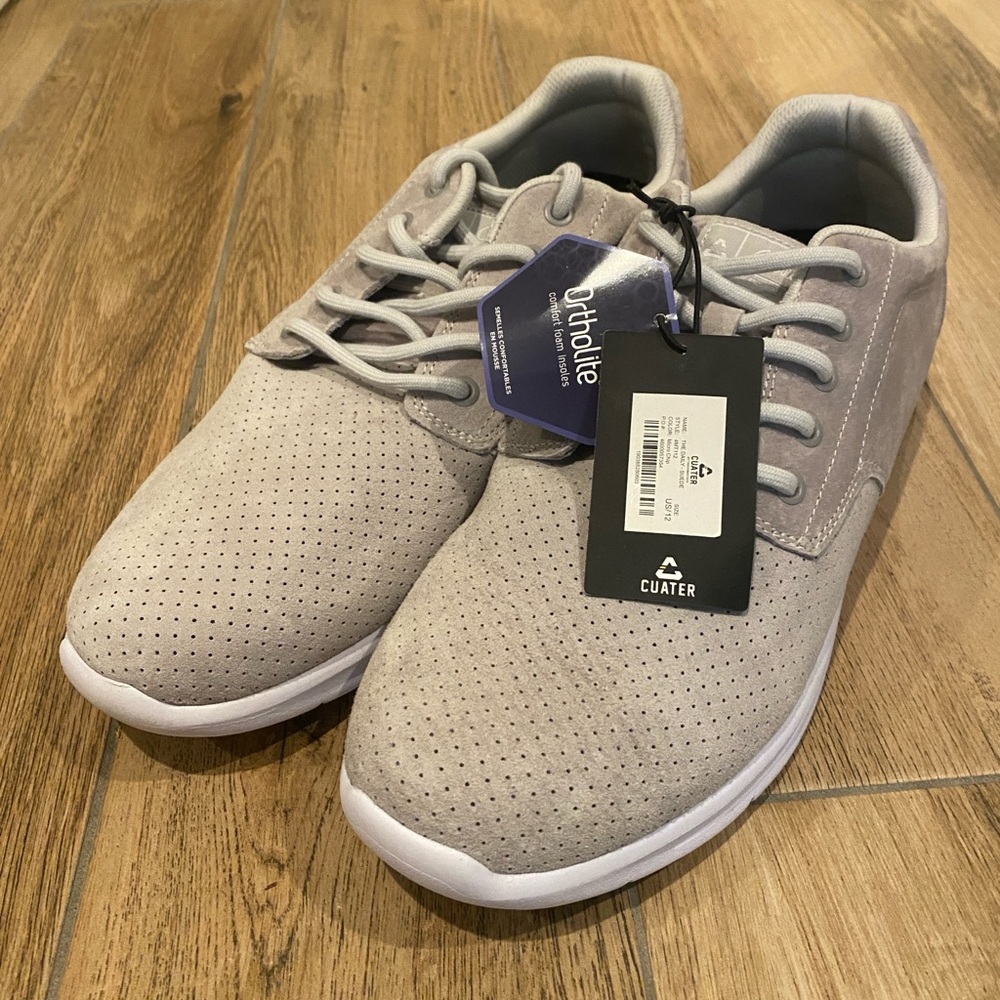 ⛳️ Men TravisMathew CUATER Golf Shoes in Heather Sleet, Size 12 NWT